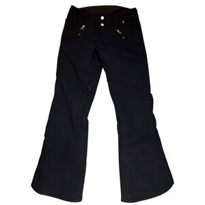 Obermeyer Snow Pants Teen Large 14-16 Black Insulated Ski Aspen Colorado Gear